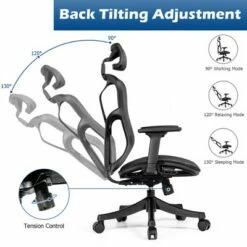 Costway Ergonomic High Back Mesh Office Chair Adjustable Swivel Computer Chair -Office Chairs Sales Shop unnamed file 4352