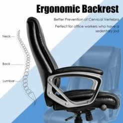 Costway Big & Tall Office Chai Ergonomic Swivel Chair w/ Lumbar Support 14 Costway Big & Tall Office Chai Ergonomic Swivel Chair w/ Lumbar Support -Office Chairs Sales Shop unnamed file 4364