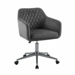 Imogen Quilted Office Chair - Linon Gray -Office Chairs Sales Shop unnamed file 4381