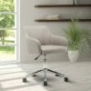 Comfy and Classy Home Office Chair- Beige- Techni Mobili