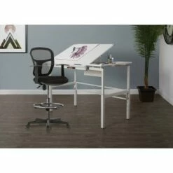Studio Designs Riviera Drafting Chair - Black -Office Chairs Sales Shop unnamed file 447