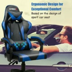 Costway Gaming Chair Reclining Swivel Racing Office Chair w/Massage Lumbar Support 17 Costway Gaming Chair Reclining Swivel Racing Office Chair w/Massage Lumbar Support -Office Chairs Sales Shop unnamed file 4477