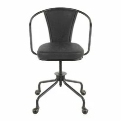 Oregon Industrial Upholstered Task Chair - LumiSource Black/green -Office Chairs Sales Shop unnamed file 4527