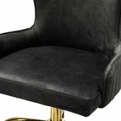 Velvet Office Task Chair with Metal Base | Karat Home -Office Chairs Sales Shop unnamed file 4537