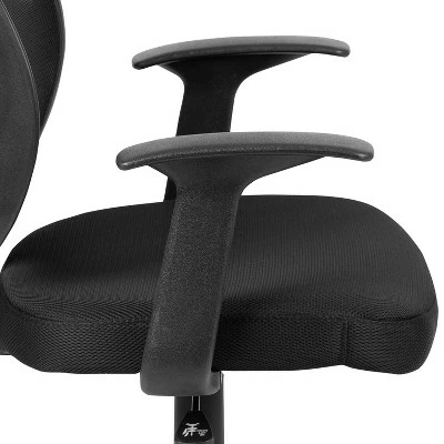 Emma and Oliver Mid-Back Mesh Swivel Ergonomic Task Office Chair - Arms, BIFMA Certified 9 Emma and Oliver Mid-Back Mesh Swivel Ergonomic Task Office Chair - Arms, BIFMA Certified - Image 7