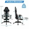 Costway Massage Gaming Chair Adjustable Swivel Computer Office Chair w/ Footrest 1 Costway Massage Gaming Chair Adjustable Swivel Computer Office Chair w/ Footrest -Office Chairs Sales Shop unnamed file 4589