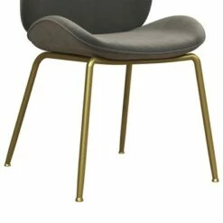 Astor Velvet Upholstered Dining Chair with Brass Metal Legs - CosmoLiving by Cosmopolitan Green 18 Astor Velvet Upholstered Dining Chair with Brass Metal Legs - CosmoLiving by Cosmopolitan Green -Office Chairs Sales Shop unnamed file 46