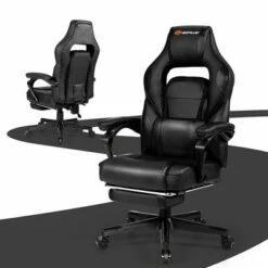 Costway Massage Gaming Chair Reclining Racing Computer Office Chair with Footrest White BlackBlueRed -Office Chairs Sales Shop unnamed file 4625