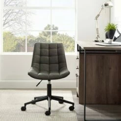 Tufted Armless Swivel Office Chair - Saracina Home Navy -Office Chairs Sales Shop unnamed file 4660