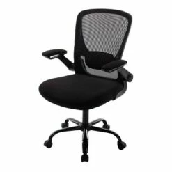Leo Ergonomic Mesh Back Office Chair - miBasics White