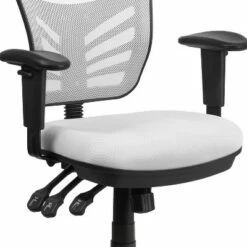 Flash Furniture Mid-Back Mesh Multifunction Executive Swivel Ergonomic Office Chair with Adjustable Arms -Office Chairs Sales Shop unnamed file 4716