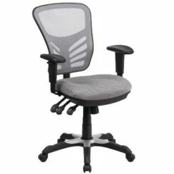 Flash Furniture Mid-Back Mesh Multifunction Executive Swivel Ergonomic Office Chair with Adjustable Arms -Office Chairs Sales Shop unnamed file 4733