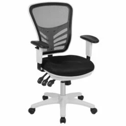 Flash Furniture Mid-Back Mesh Multifunction Executive Swivel Ergonomic Office Chair with Adjustable Arms -Office Chairs Sales Shop unnamed file 4734