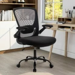 Leo Ergonomic Mesh Back Office Chair - miBasics White -Office Chairs Sales Shop unnamed file 474