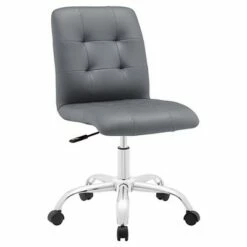Prim Armless Midback Office Chair - Modway Armor Gray -Office Chairs Sales Shop unnamed file 4743