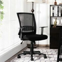 Costway Mesh Office Chair Mid Back Task Chair Height Adjustable w/Lumbar Support 13 Costway Mesh Office Chair Mid Back Task Chair Height Adjustable w/Lumbar Support -Office Chairs Sales Shop unnamed file 4836