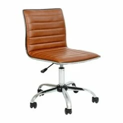 Merrick Lane Home Office Chair Ergonomic Executive Ribbed Low Back Armless Computer Desk Chair - Base, Frame & Border -Office Chairs Sales Shop unnamed file 4871