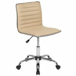Merrick Lane Home Office Chair Ergonomic Executive Ribbed Low Back Armless Computer Desk Chair - Base, Frame & Border -Office Chairs Sales Shop unnamed file 4872