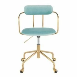 Demi Contemporary Office Chair - LumiSource Gold/pink 17 Demi Contemporary Office Chair - LumiSource Gold/pink -Office Chairs Sales Shop unnamed file 4978