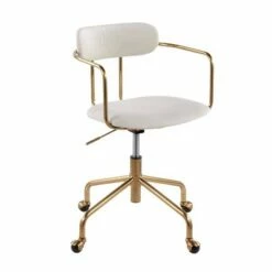 Demi Contemporary Office Chair - LumiSource Gold/pink 24 Demi Contemporary Office Chair - LumiSource Gold/pink -Office Chairs Sales Shop unnamed file 4985