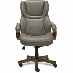 Big and Tall Executive Office Chair with Upgraded Wood Accents - Serta Ivory 35 Big and Tall Executive Office Chair with Upgraded Wood Accents - Serta Ivory -Office Chairs Sales Shop unnamed file 5054