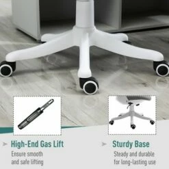 Vinsetto Ergonomic Office Chair 360° Swivel Task Desk Breathable Fabric Computer Rocker with Flipup Arms and Adjustable Height 15 Vinsetto Ergonomic Office Chair 360° Swivel Task Desk Breathable Fabric Computer Rocker with Flipup Arms and Adjustable Height -Office Chairs Sales Shop unnamed file 5066