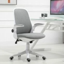 Vinsetto Ergonomic Office Chair 360° Swivel Task Desk Breathable Fabric Computer Rocker with Flipup Arms and Adjustable Height 16 Vinsetto Ergonomic Office Chair 360° Swivel Task Desk Breathable Fabric Computer Rocker with Flipup Arms and Adjustable Height -Office Chairs Sales Shop unnamed file 5067