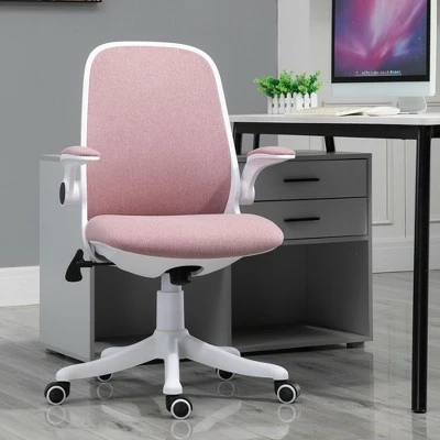 Vinsetto Ergonomic Office Chair 360° Swivel Task Desk Breathable Fabric Computer Rocker with Flipup Arms and Adjustable Height 10 Vinsetto Ergonomic Office Chair 360° Swivel Task Desk Breathable Fabric Computer Rocker with Flipup Arms and Adjustable Height - Image 8
