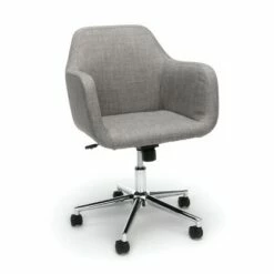 Upholstered Adjustable Home Office Chair with Wheels - OFM Gray -Office Chairs Sales Shop unnamed file 511