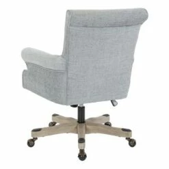 Megan Office Chair with Gray Wash Wood - OSP Home Furnishings Navy -Office Chairs Sales Shop unnamed file 5217