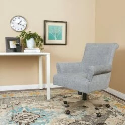 Megan Office Chair with Gray Wash Wood - OSP Home Furnishings Navy -Office Chairs Sales Shop unnamed file 5220