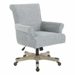 Megan Office Chair with Gray Wash Wood - OSP Home Furnishings Navy -Office Chairs Sales Shop unnamed file 5221