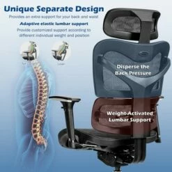 Costway Ergonomic Mesh Office Chair Adjustable High Back Chair w/ Lumbar Support 16 Costway Ergonomic Mesh Office Chair Adjustable High Back Chair w/ Lumbar Support -Office Chairs Sales Shop unnamed file 5273