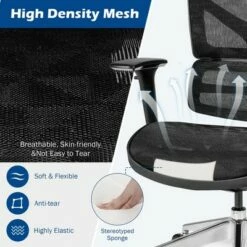 Costway Ergonomic Mesh Office Chair Adjustable High Back Chair w/ Lumbar Support 18 Costway Ergonomic Mesh Office Chair Adjustable High Back Chair w/ Lumbar Support -Office Chairs Sales Shop unnamed file 5275
