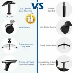 Costway Ergonomic Mesh Office Chair Adjustable High Back Chair w/ Lumbar Support 19 Costway Ergonomic Mesh Office Chair Adjustable High Back Chair w/ Lumbar Support -Office Chairs Sales Shop unnamed file 5276