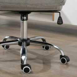 Vinsetto Adjustable Height Ergonomic High Back Home Office Chair with Armrests Grey -Office Chairs Sales Shop unnamed file 5290