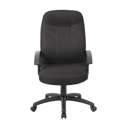 Mid Back Fabric Managers Chair Black - Boss Office Products 5 Mid Back Fabric Managers Chair Black - Boss Office Products - Image 3