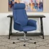 Flash Furniture High Back Desk Chair | Upholstered Swivel Chair for Desk and Office