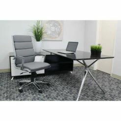 Contemporary Executive Office Chair - Boss Office Products Black