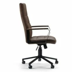 Parks Swivel Office Chair - Wyndenhall Distressed Black -Office Chairs Sales Shop unnamed file 5493