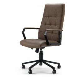 Parks Swivel Office Chair - Wyndenhall Distressed Black -Office Chairs Sales Shop unnamed file 5496