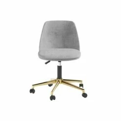 Kylee Pillowtop Office Task Chair - Room & Joy Light Gray Velvet -Office Chairs Sales Shop unnamed file 5505