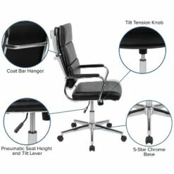 Flash Furniture High Back LeatherSoft Contemporary Panel Executive Swivel Office Chair 19 Flash Furniture High Back LeatherSoft Contemporary Panel Executive Swivel Office Chair -Office Chairs Sales Shop unnamed file 5510