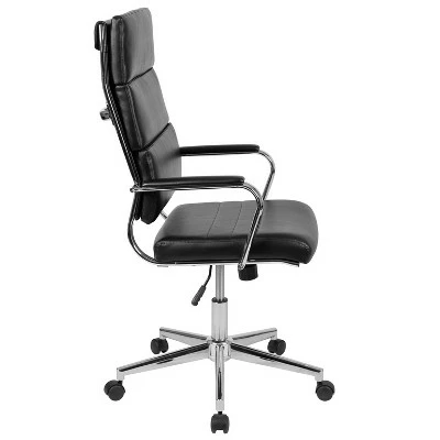 Flash Furniture High Back LeatherSoft Contemporary Panel Executive Swivel Office Chair 13 Flash Furniture High Back LeatherSoft Contemporary Panel Executive Swivel Office Chair - Image 11