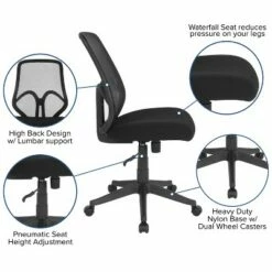 Flash Furniture Salerno Series High Back Mesh Office Chair 29 Flash Furniture Salerno Series High Back Mesh Office Chair -Office Chairs Sales Shop unnamed file 5563