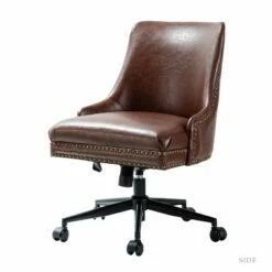 Xavier Faux Leather Office Task Chair with Nailhead | Karat Home 25 Xavier Faux Leather Office Task Chair with Nailhead | Karat Home -Office Chairs Sales Shop unnamed file 5600