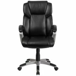 Flash Furniture Mid-Back LeatherSoftSoft Executive Swivel Office Chair with Padded Arms -Office Chairs Sales Shop unnamed file 5733