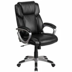 Flash Furniture Mid-Back LeatherSoftSoft Executive Swivel Office Chair with Padded Arms -Office Chairs Sales Shop unnamed file 5735