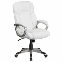 Flash Furniture Mid-Back LeatherSoftSoft Executive Swivel Office Chair with Padded Arms -Office Chairs Sales Shop unnamed file 5736
