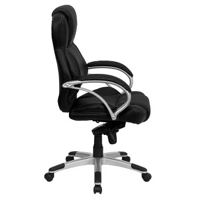 Flash Furniture High Back Black LeatherSoft Contemporary Executive Swivel Ergonomic Office Chair 5 Flash Furniture High Back Black LeatherSoft Contemporary Executive Swivel Ergonomic Office Chair - Image 3